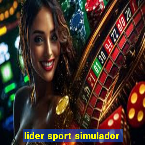 lider sport simulador